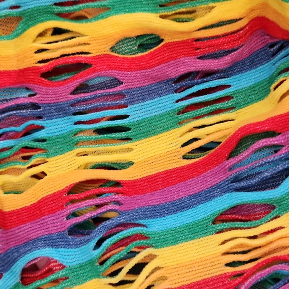 Rainbow Pride Stretch Bandaid Dress - Picture 3 of 3